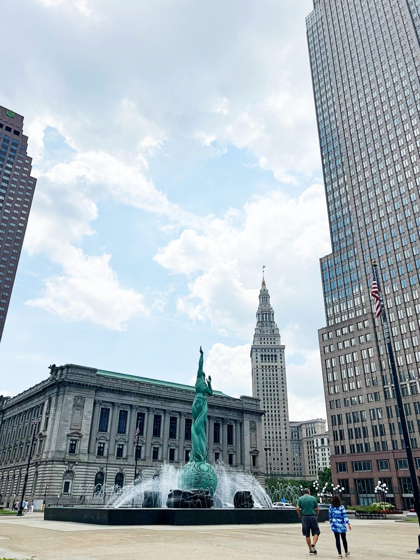 downtown Cleveland Ohio