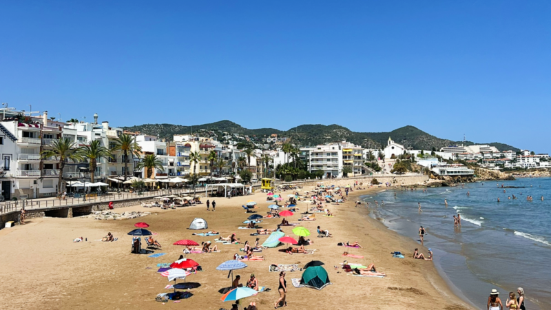 Beach Sitges Spain