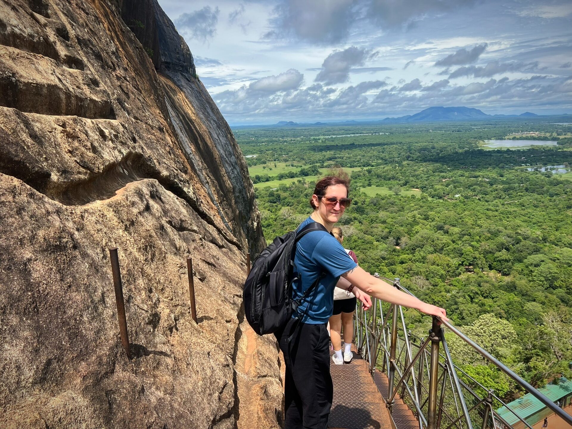 hiking Sigiriya Rock Sri Lanka