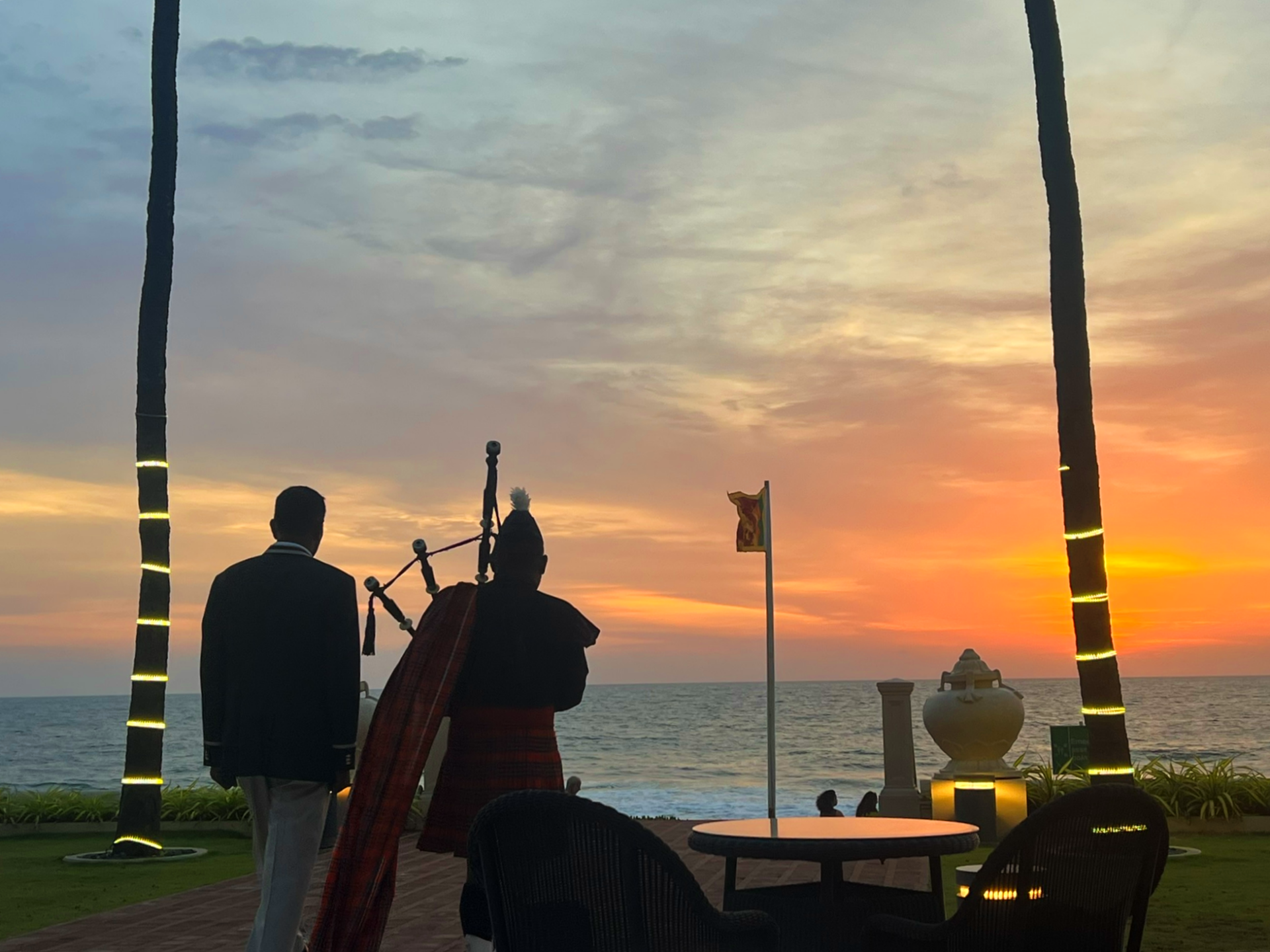 sunsets in Colombo