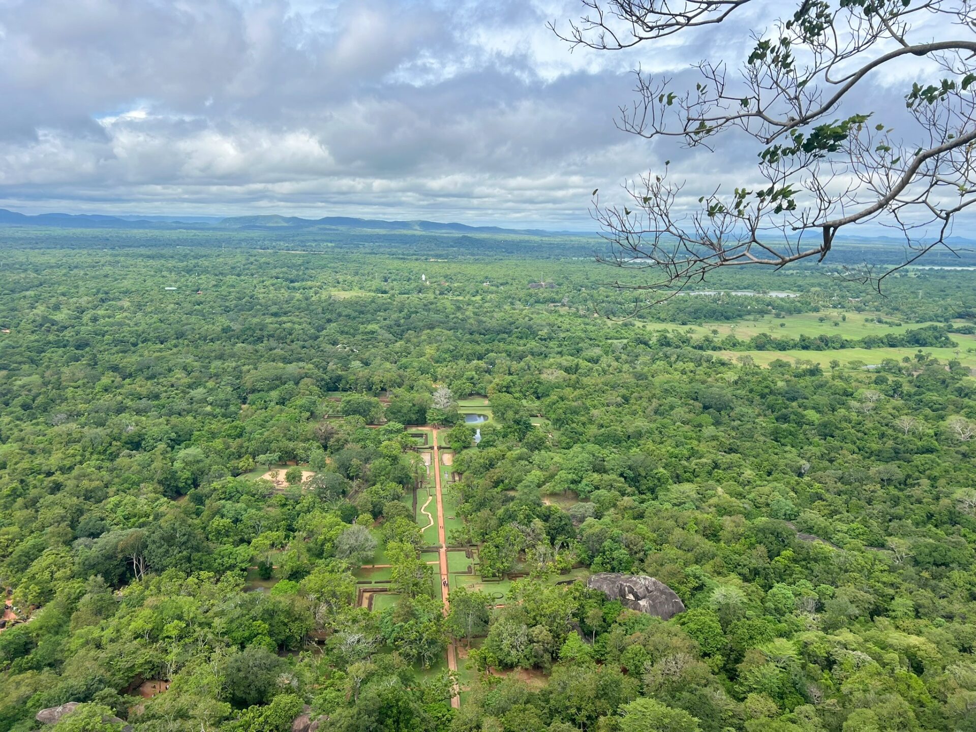 Lions Rock Hike Views Sri Lanka