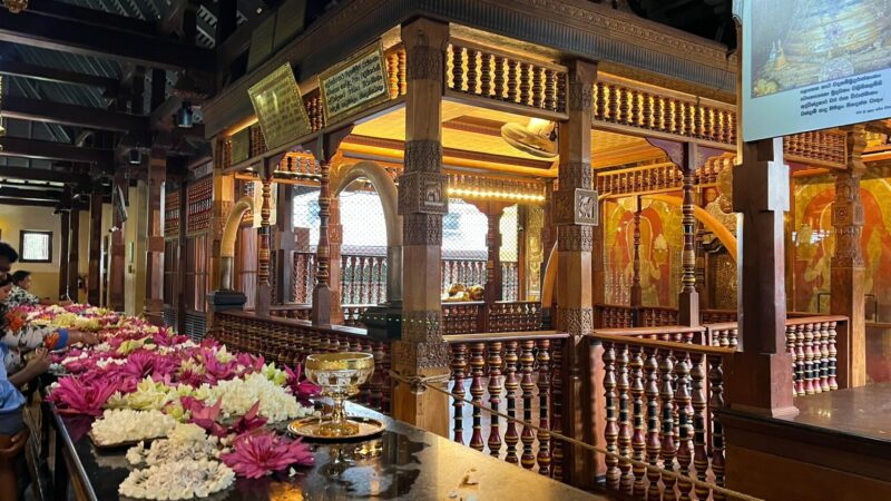 Temple of the Tooth Kandy Sri Lanka