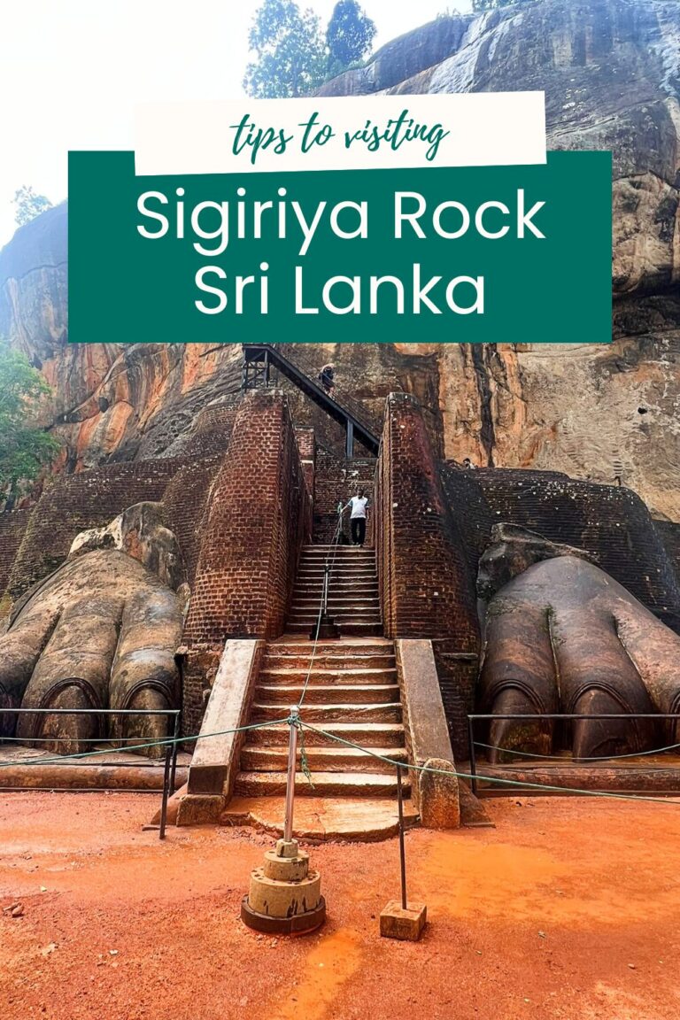 Visiting Sigiriya Rock Sri Lanka