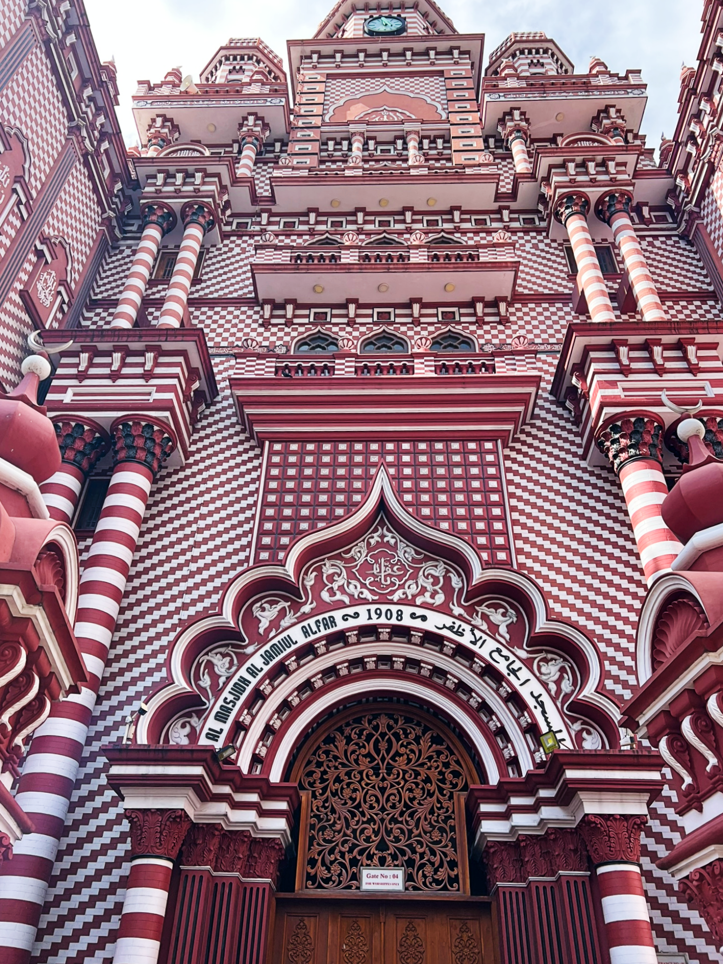 red mosque Colombo Sri Lanka
