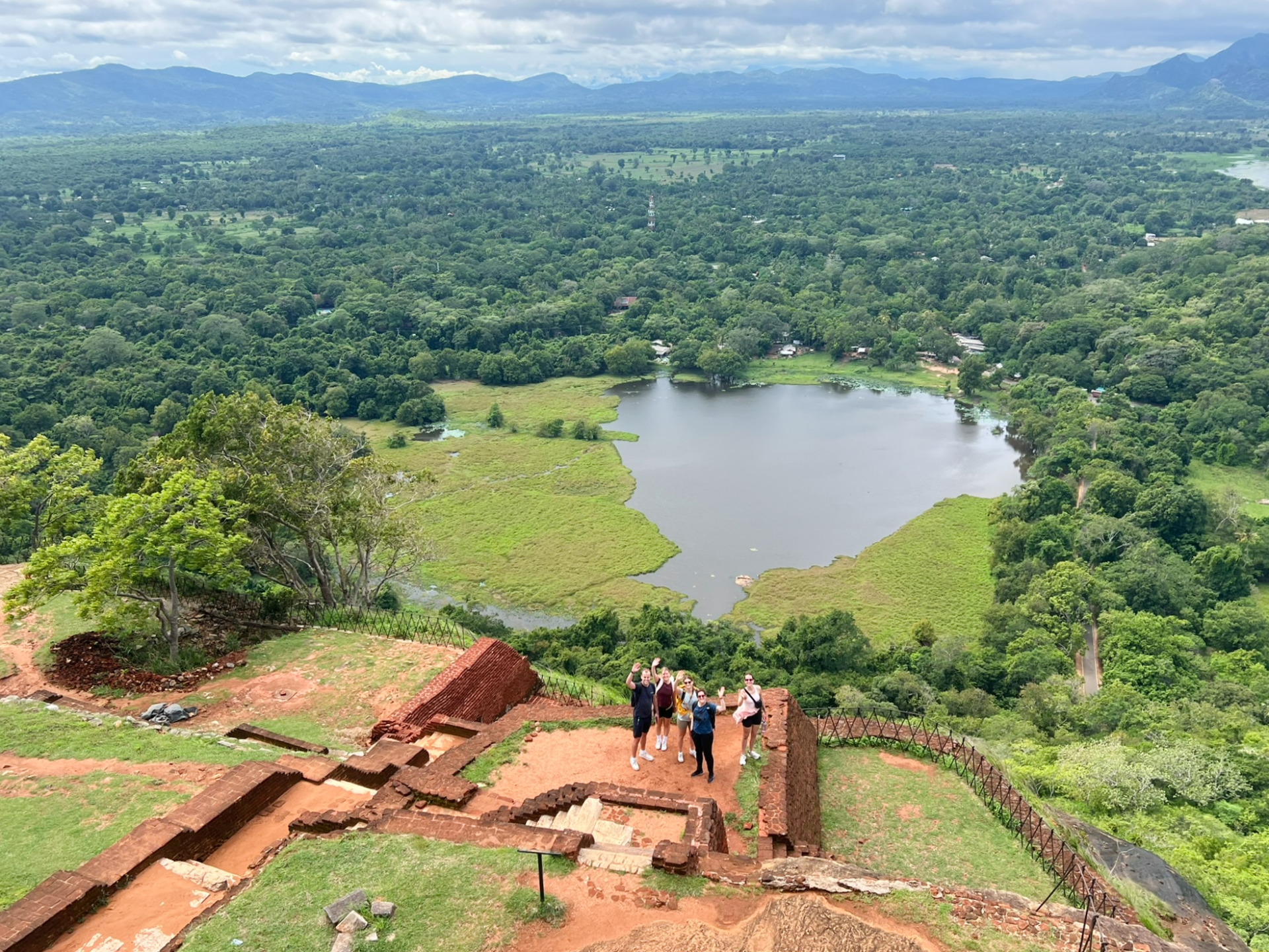 hiking Sigiriya Rock Sri Lanka