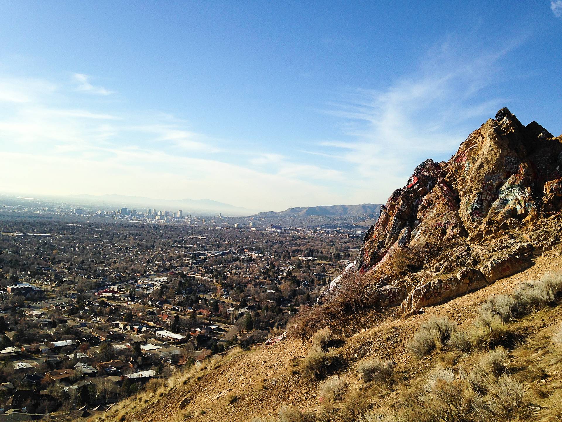 Salt Lake City H Rock