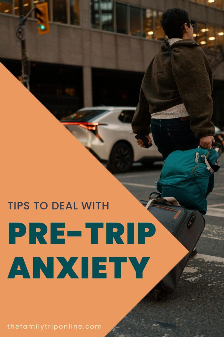how to deal with pre-trip anxiety