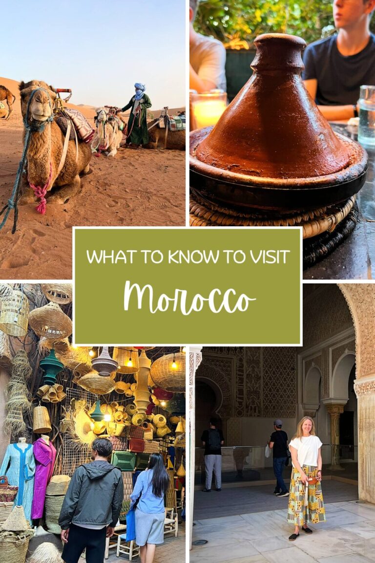 tips to visiting Morocco