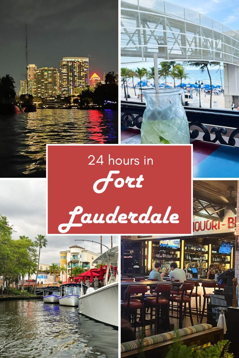 24 hours in Fort Lauderdale