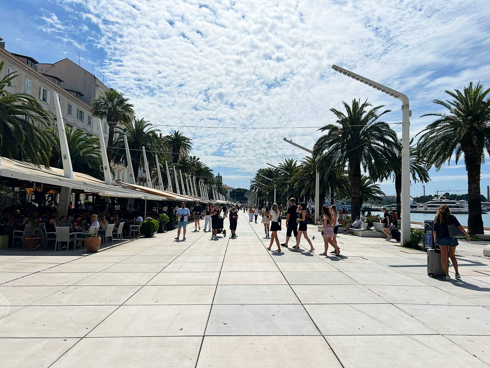 Promenade in Split Croatia