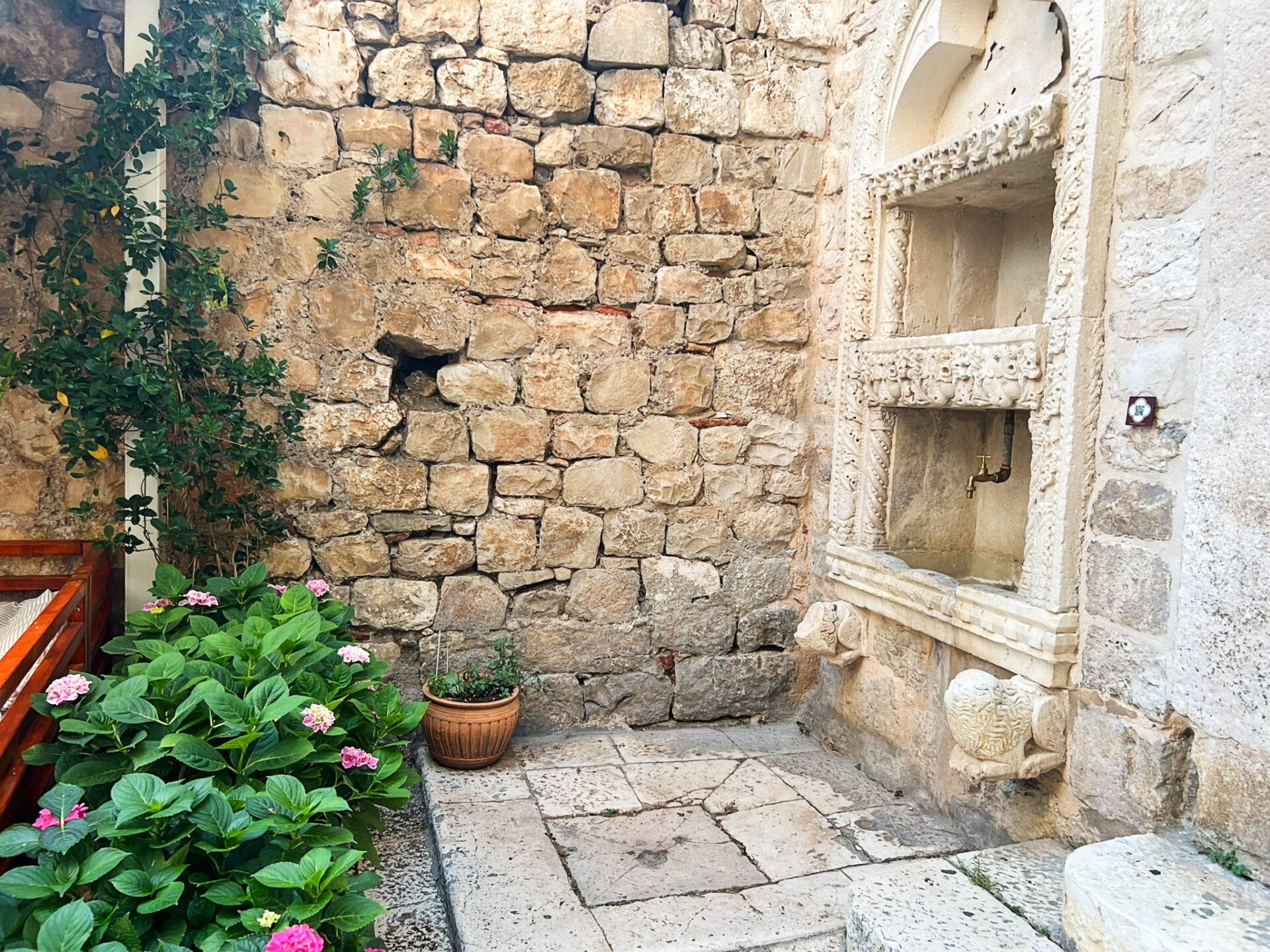 a day in Hvar town Croatia