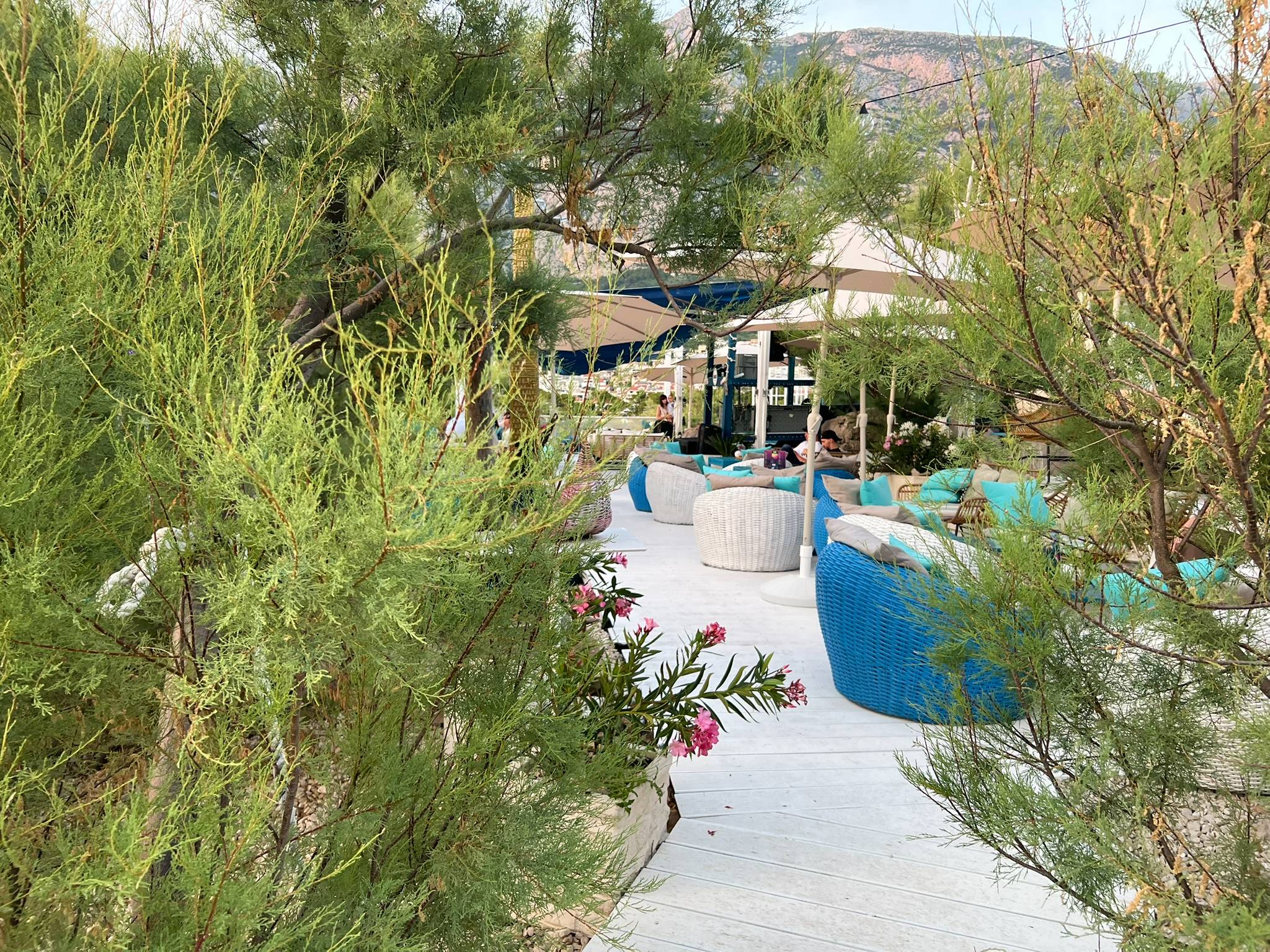 sunset bars in Makarska