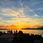 where to see sunset in Makarska