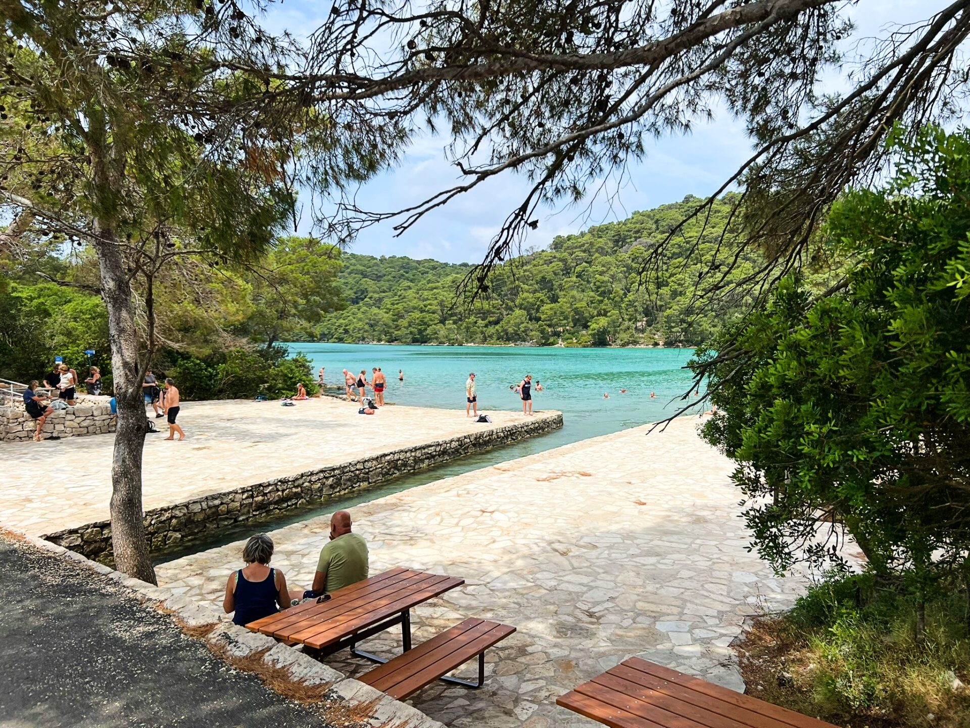 Mljet National Park swimming