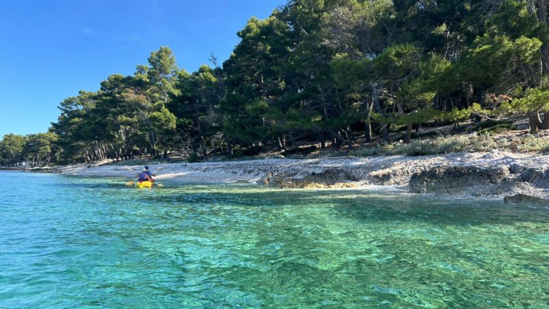 kayaking Korcula Croatia