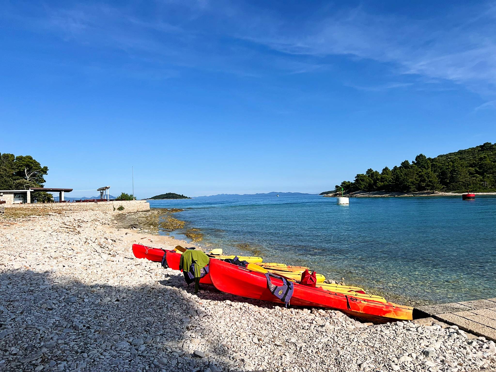 kayaking Korcula