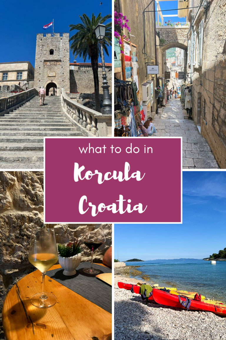things to do Korcula Croatia